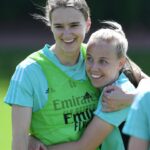 Beth Mead Instagram - Vivi thank you for all you have done, Arsenal won’t be the same without you. 😞 A record breaker, a baller, the goat, the ultimate goal scorer, the list could go on. I’m very honoured & privileged to have played 7 amazing years as your team mate and watch you shine on the daily, which I know you’ll continue to do and shine even brighter. You’ll be missed massively but thank you again for what you have done for this club, LEGEND. We love you 🥹❤️ @viviannemiedema