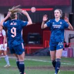 Beth Mead Instagram - Vivi thank you for all you have done, Arsenal won’t be the same without you. 😞 A record breaker, a baller, the goat, the ultimate goal scorer, the list could go on. I’m very honoured & privileged to have played 7 amazing years as your team mate and watch you shine on the daily, which I know you’ll continue to do and shine even brighter. You’ll be missed massively but thank you again for what you have done for this club, LEGEND. We love you 🥹❤️ @viviannemiedema