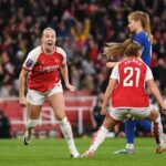 Beth Mead Instagram – LONDON IS RED ❤️ 

Record crowd, our fans are incredible 👏🏼 @arsenalwfc