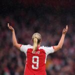 Beth Mead Instagram – LONDON IS RED ❤️ 

Record crowd, our fans are incredible 👏🏼 @arsenalwfc