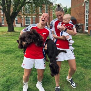 Beth Mead Instagram - the last one, made a wee bit more special. 🧑‍🧑‍🧒‍🧒❤️🐶