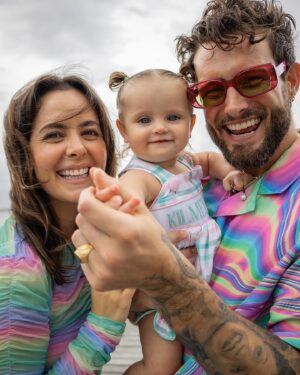 Bethany C. Meyers Instagram - I’m currently writing this caption at 7:30 pm on 3/5/24. Kilmer was born at 9:39 pm on 3/5/23 which means at this moment, one year ago I was at the most challenging part of my labor. They call it “transition” - the end of active labor right before you start pushing. For most birthers, it’s the moment where you want to give up, and I was no exception. I remember cursing my home birth and thinking if I were in a hospital I’d have them pump me with every drug on earth (in actuality I’m so grateful for my unmedicated birth and would do it 100x’s over bc it was the right decision for ME) 

Transition. The final stage before you push. The second to last stage before baby takes their first breath and you become a mother. The hardest point that ushers in the biggest reward. 

Transition is right. What a transition this year has been. One I had no idea would affect me so deeply or so profoundly. I don’t know if it’s this way for everyone, I certainly don’t think you need to have a baby to experience life altering change, but I did. That I know. I was meant to have Kilmer, and she was meant to have me, and Nico and I were meant to have this family. 

About a week after Kilmer was born, we had her chart read by the incredible @jennracioppi and last night we listened to the recording, a tradition we plan to do every year on her birthday. One consistent theme that kept coming up when our charts were read all together was that the three of us created a little universe. Me being the soil for Kilmer - the nourishment, the grounding. Nico being the sky - the light, the possibility. And Kilmer being the space between - helping us both root deeper and grow taller. 

Kilmer Dove Meyers Tortorella, you have opened up a whole new universe for us. A hallmark of your birth chart is “healer” and you have already began your life’s work. Thank you for choosing me, for choosing us. We waited a long time for you and it was worth every. single. second. 

Photos from Kilmer’s birthday party by the very talented @ashtonroyalcreative (highly recommend if you are seeking a south Florida photographer!)