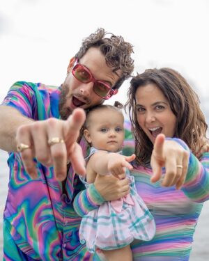 Bethany C. Meyers Instagram - I’m currently writing this caption at 7:30 pm on 3/5/24. Kilmer was born at 9:39 pm on 3/5/23 which means at this moment, one year ago I was at the most challenging part of my labor. They call it “transition” - the end of active labor right before you start pushing. For most birthers, it’s the moment where you want to give up, and I was no exception. I remember cursing my home birth and thinking if I were in a hospital I’d have them pump me with every drug on earth (in actuality I’m so grateful for my unmedicated birth and would do it 100x’s over bc it was the right decision for ME) 

Transition. The final stage before you push. The second to last stage before baby takes their first breath and you become a mother. The hardest point that ushers in the biggest reward. 

Transition is right. What a transition this year has been. One I had no idea would affect me so deeply or so profoundly. I don’t know if it’s this way for everyone, I certainly don’t think you need to have a baby to experience life altering change, but I did. That I know. I was meant to have Kilmer, and she was meant to have me, and Nico and I were meant to have this family. 

About a week after Kilmer was born, we had her chart read by the incredible @jennracioppi and last night we listened to the recording, a tradition we plan to do every year on her birthday. One consistent theme that kept coming up when our charts were read all together was that the three of us created a little universe. Me being the soil for Kilmer - the nourishment, the grounding. Nico being the sky - the light, the possibility. And Kilmer being the space between - helping us both root deeper and grow taller. 

Kilmer Dove Meyers Tortorella, you have opened up a whole new universe for us. A hallmark of your birth chart is “healer” and you have already began your life’s work. Thank you for choosing me, for choosing us. We waited a long time for you and it was worth every. single. second. 

Photos from Kilmer’s birthday party by the very talented @ashtonroyalcreative (highly recommend if you are seeking a south Florida photographer!)