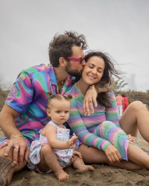 Bethany C. Meyers Instagram - I’m currently writing this caption at 7:30 pm on 3/5/24. Kilmer was born at 9:39 pm on 3/5/23 which means at this moment, one year ago I was at the most challenging part of my labor. They call it “transition” - the end of active labor right before you start pushing. For most birthers, it’s the moment where you want to give up, and I was no exception. I remember cursing my home birth and thinking if I were in a hospital I’d have them pump me with every drug on earth (in actuality I’m so grateful for my unmedicated birth and would do it 100x’s over bc it was the right decision for ME) 

Transition. The final stage before you push. The second to last stage before baby takes their first breath and you become a mother. The hardest point that ushers in the biggest reward. 

Transition is right. What a transition this year has been. One I had no idea would affect me so deeply or so profoundly. I don’t know if it’s this way for everyone, I certainly don’t think you need to have a baby to experience life altering change, but I did. That I know. I was meant to have Kilmer, and she was meant to have me, and Nico and I were meant to have this family. 

About a week after Kilmer was born, we had her chart read by the incredible @jennracioppi and last night we listened to the recording, a tradition we plan to do every year on her birthday. One consistent theme that kept coming up when our charts were read all together was that the three of us created a little universe. Me being the soil for Kilmer - the nourishment, the grounding. Nico being the sky - the light, the possibility. And Kilmer being the space between - helping us both root deeper and grow taller. 

Kilmer Dove Meyers Tortorella, you have opened up a whole new universe for us. A hallmark of your birth chart is “healer” and you have already began your life’s work. Thank you for choosing me, for choosing us. We waited a long time for you and it was worth every. single. second. 

Photos from Kilmer’s birthday party by the very talented @ashtonroyalcreative (highly recommend if you are seeking a south Florida photographer!)