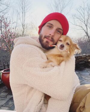Bethany C. Meyers Instagram - I have not wanted to write this post because I just didn’t want it to be true - my first dog, hell…my first baby - is no longer with us. Papa, you lived a beautiful, long life and brought us many laughs and cuddles. I hope you’re rolling in bear poop, howling with sirens, trotting around with perfect hair that I did NOT have to cut myself (Covid days) and living your best nature dog life with all the other fur angels. You were the cutest little rescue that ever did exist. Your presence is still felt in the house… it’s just not the same without you. Thanks for teaching Kilmer her fourth words “bad dog” 😅. We love you Poppy.