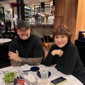 Betiana Blum Instagram - Cafecito con mi amigo Gustavo