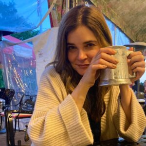 Betsy Brandt Instagram - My mug from the @grandhotelmichigan jockey club! It’s been 2 years, I’ve missed you.
#grandhotelmichigan 
#americassumerplace