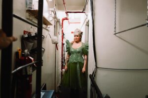 Betty Who Instagram - some moments from my last day at the Walter Kerr 😭🚂🍷
i am endlessly grateful i got to ride that train to the end of the line with my new and now forever family @hadestown 
i think it’s gonna take me a while to stop constantly running steps and songs in my head getting ready for that nights performance.
thank you to every single one of you who have supported me on this journey! it’s so vulny! to just… do something you have literally never done before and just hope you don’t embarrass yourself! so many of you have been sooo kind and reassuring. the way i have been gassed up at stage door by some of yall?!?!? and god bless my FRIENDS. you beautiful people. who have been so patient and gentle with me while this schedule has taken over my life.  i know shows are expensive and not everyone is a musical theatre nerd like me! the fact that so many of you travelled from far and wide to buy a ticket to Hell just to show up for me blows my mind. i love you all so much. 
sharing a closing night with @_solaylay will be a core memory for ever and ever. it’s rare at this age to connect with someone and feel like you’ve been friends since birth. that’s me and this silly goose! see u soon bean u’ll never be rid of me now!
finally just a lil note about @zcassar 
this man. this MAN!!! zak has been the most supportive partner to me in the last six months in a way i can’t really put words to. this lifestyle is hard, especially being away from home for as long as we have been. to imagine doing it without him seems impossible. not to mention sitting yesterday with him, going through the images he has captured of this part of my life. the way he sees the world is such beautiful art. he always says his best pictures are the ones he takes of people he loves. that’s why his best pictures are always of me 🥹😭😭😭 
this has been such a huge chapter. i have learned so much and am SO. GRATEFUL! if there’s one thing about me, it’s that i’m just a show girl at heart! 
HERE’S TO MORE SHOWS! MORE WIGS! MORE ADVENTURES IN THE THEATRE TO COME! ⭐️