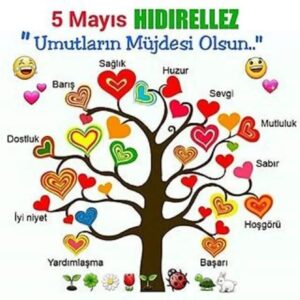 Betül Arım Instagram - 5 Mayısı 6 Mayıs'a bağlayan Gece Hıdırellez. 💐 Yukardaki  dileklere hepimiz bir şey ekleyelim diyorum. Ben adalet, birlik bilinci, yaratılmış olan her varlığa sevgi ve saygı, eğitim eşitliği, bolluk bereket ekledim, Siz….. 👫🤝👭❤️

Hıdırellez yapılacaklar listesi 🌿🌻🍀🐝
- 💚 Eskilerinden kurtul. - 💚Ev ve işyerindeki çöpleri, birikmişlerini at ve mekanlarını temizle hatta üzerlik veya adaçayı ile tütsüle, bir saksıda büyüyen ve güzel kokan bir çiçek al evine mis koksun. - 💚Vedalaşamadıklarını bir kağıda yaz, yeniden oku ve kararını ver, -bu yazdıklarınla bağın devam etsin mi, bitsin mi? Hazır hissedersen Hıdırellez ateşinde (bulamazsan evinizde) yak.
- 💚 Dileklerini bir kağıda yaz ve bir keseye koy, içine 1TL veya kağıt para da ekle. - 💚Keseni bulabilirsen gül ağacına, yoksa bir ağaç dalına, o da yoksa pencerenin önüne ya da balkon demirlerine asabilirsin . - 💚 Dışarıda olması, niyetini dışarıya açmanı sembolize eder. - 💚 Kesenin yanı sıra bahçene, balkonuna, deniz kıyısına ya da ağaçlık yeşil yerlerin herhangi birinde küçük taşlarla, tebeşirle veya benzer bir materyalle hayallerini resmet. İçinde senin de olman önemli...
- 💚Sabah erkenden kalkıp keseni, dilek listeni al. Gidebiliyorsan deniz kıyısına veya akarsu yanına git veya yazdıklarını suya bırak. Yapamıyorsan sevdiğin bir kitabın arasına koy. - 💚6 Mayıs sabahı parka, bahçeye git, eğer gidemiyorsan 5 dakika olsun kendine zaman ayır. Niyetlerin olduğunda kendini nasıl hissediyorsun buna odaklan. - 💚 1 TL metal veya kağıt para ile yaptığın bereket parasını ufak kırmızı bir kese içinde cüzdanına koy; bir yıl bereket enerjin yükselsin, gelen yetsin, giden geri gelsin. 🏡🎈🦋🌹🦜
#hıdırellez #bahar #doğa #doğacandır