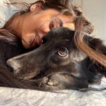 Bhagyashri Borse Instagram – my snuggle buddy 🐾