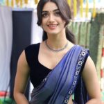 Bhagyashri Borse Instagram - This day will forever be special 💜 It marks the beginning of the spark in my heart to light the entire world, the beginning of an exciting journey on the path chosen by destiny. Amidst the travel, a little girl with her big dreams is here to leave her footprints.✨ #MrBachchan