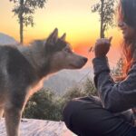 Bhagyashri Borse Instagram - just a simple mountain girl, painting her dreams on the canvas of the sky ⛰️🦅
