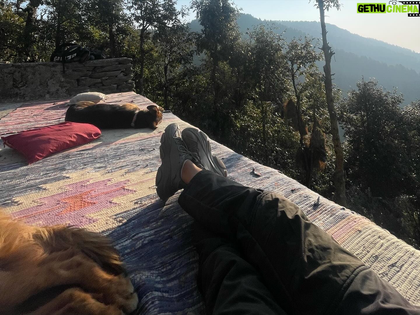 Bhagyashri Borse Instagram - just a simple mountain girl, painting her dreams on the canvas of the sky ⛰️🦅