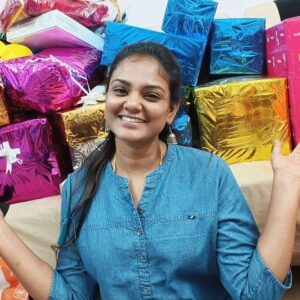 Bharatha Naidu Instagram - Laya's Birthday gift unboxing video