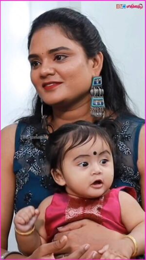Bharatha Naidu Instagram - My babes @laya_bharath first interview with @ibcmangai
