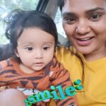 Bharatha Naidu Instagram - My daughter smile is always priceless @laya_bharath