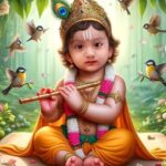 Bharatha Naidu Instagram - Happy customer ❤️ @actress_bharathanaidu_official ❤️Looking for a Digital art for your loved one? STEP 1: Follow my page STEP 2: comment "Interested" #krishna #artwork #suryapraveen_arts #cutekrishna #krishnaflute #divine #portraits #kidsartwork #lordkrishna #krishnalove #portrait #babyart #babykrishna❤️