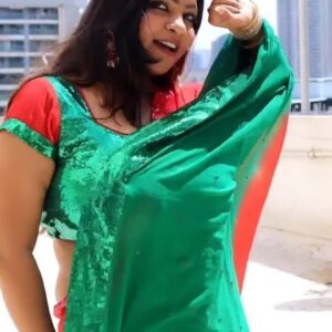 Bharti Koli Instagram - Sharara sharara #dancereels #sareedance
