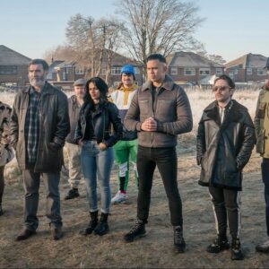 Bhavna Limbachia Instagram - BRASSIC Series 5 out tomorrow 28th September @skytv 
.
.
.
.
.
(This was shot in -8 degrees 🥶) 
📸 @benstills @radiotimes @skytv #Brassic #brassic5