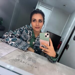 Bhavna Limbachia Instagram - That’s a wrap on Ridley S2🎬🎷 What a lovely bunch 🥰 Thank you to my amazing on-screen wifey @bronaghwaugh & @taz.a.j for making the last few months so special ♥️ 
.
.
.
.
#Ridley #itv #drama #tv #westroadpictures #adriandunbar