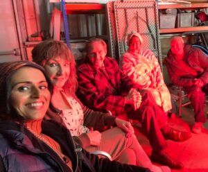 Bhavna Limbachia Instagram - Inside No9 

. throwback 
.
.
.
.
.
.
#throwback #throwbackthursday #insideno9 #comedy #bbc #reeceshearsmith #stevepemberton #aidriandunbar