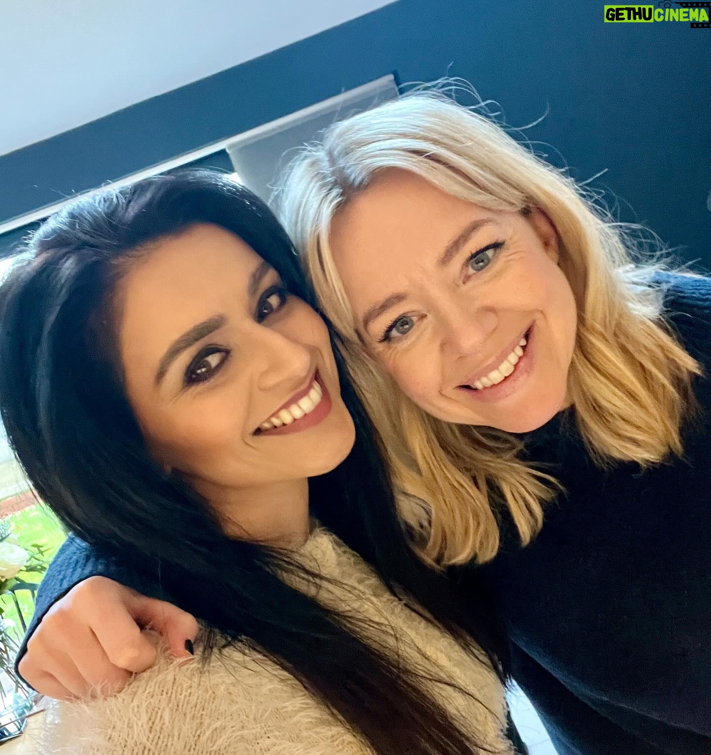 Bhavna Limbachia - 3 Likes - Lovely catch up with the beautiful @realgeorgiataylor ā„ļøš„xxx