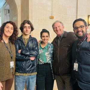 Bhavna Limbachia Instagram - That’s a wrap on Ridley S2🎬🎷 What a lovely bunch 🥰 Thank you to my amazing on-screen wifey @bronaghwaugh & @taz.a.j for making the last few months so special ♥️ 
.
.
.
.
#Ridley #itv #drama #tv #westroadpictures #adriandunbar