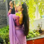 Bhavya Sri Instagram - 💜💜💜family function♥️pics💜 #bangalore #familyfunction #traditional #rajarajeshwarinagar