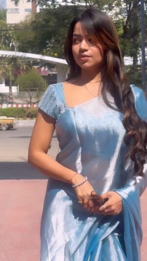 Bhavya Sri Instagram - 💙💙💙💙😍😍😍💖💖💖🤗🤗🦋