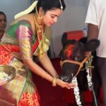 Bhavya Sri Instagram - House warming photos…😇Blessed #housewarming #blessed #thankfultogod #thankfultomomdad