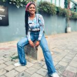 Bhoomi Shetty Instagram - Dropping some from my fav series⭐️ . . . . Pictures @the_at_rist . . . . . . . . #alittlebrowngirl #bhoomishetty #braids #hairtransformation #gymmotivation #biker #smile #streetphotography #photoshoot #happiness #explorar #trendcreator #fun #bangalore