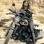 Bhoomi Shetty Instagram - Not all storms bring destruction, Some bring liberation 🌟🧿 . . . . . Photography @maidana.evaphotofilms Styling @_shilpa_hegde MUA @that_tyagi_girl Production @parashu.films . . . . . . . . #alittlebrowngirl #bhoomishetty #actor #biker #braids #hairgoals #royalenfield #ride #grip #motorcycle #motogirl #bikersofinstagram #sandalwood #tollywood #kollywood #mollywood