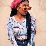 Bhoomi Shetty Instagram - Once in a while, blow your own mind: . 🧿 . . Photography @deepsmhali . . . . . . . . . #alittlebrowngirl #bhoomishetty #biker #braids #hairtransformation #outfit #explore #instagram #photoshoot #photooftheday #jayanagar
