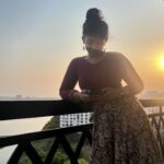 Bhoomi Shetty Instagram - STAR⭐️🧿 . . . . . . . . . . . #alittlebrowngirl #bhoomishetty #actress #biker #indianwear #indianart #artist #smile #explorepage #goodvibes #healthylifestyle #krishna #skinglow #goldenhour