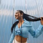Bhoomi Shetty Instagram – The most magnetic thing on Earth 
is liking your own energy 🌟🧿
.
.
.
.
.
.
.
.
.
.
.
.
#alittlebrowngirl #bhoomishetty #actress #biker #braids #hairart #transformation #lookinspiração #photooftheday #healthylifestyle #beautyful #africa #afrobeats