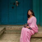 Bhoomi Shetty Instagram – The stars nodded,
The ocean agreed,
The flowers chorused,
“Bloom now—bloom free”.
——-rise again. 
.
.
.
📸 @balajimanoharphotography 
.
.
.
.
.
.
.
.
.
.
#alittlebrowngirl #bhoomishetty #actress #biker #saree #photooftheday #photowalk #grateful #traditional #girlnextdoor #digitalart #flowers #viral