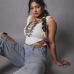 Bhoomi Shetty Instagram - So far, so good 💫 . . . 📸 @maidana.evaphotofilms Styling @kalasthreebytejaswini @tejuanjankumar @khushi_jagadisha . . . . . . . #alittlebrowngirl #bhoomishetty #biker #actress #photooftheday #eyes #lookinspiração #instagram #photography #bohostyle #photoshoot