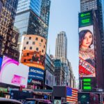 Bhoomi Trivedi Instagram - 🚨 OMG 💥 This is absolutely beyond dreams , Featuring at Newyork’s Time Square for Spotify “Equal”. Waking up to this feather 🪶 ❤️ Thank you @spotifyindia @spotify for featuring & embracing My Work 🙏 #NewYork #timesquare #BhoomiTrivedi #Spotify #spotifyIndia #spotifyplaylist #spotifyEqual #music #work #grateful