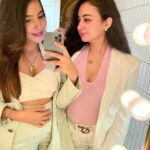 Bhoomika Mirchandani Instagram - Coz we are truly better together 🩵🧿 @makeup.bynik