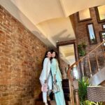 Bhoomika Mirchandani Instagram - Coz we are truly better together 🩵🧿 @makeup.bynik