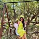 Bhoomika Mirchandani Instagram - Swinging in midst of nature 🌴💚
