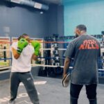 Bi Nguyen Instagram – S/O to @killerbeemma & @sayyogy for the work! I had so much fun. This takes me back to my Rogers Park boxing days in Inglewood . ✨🥊 #Elevation