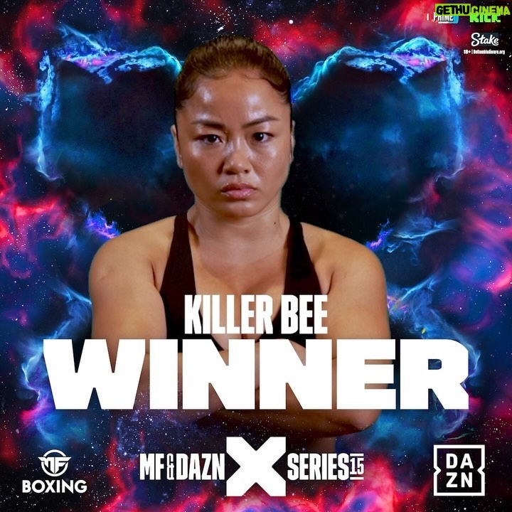 Bi Nguyen - 7.6K Likes - The main card is underway here in Houston and we have a WIN for Killer Bee 🐝
Tune in NOW on @MF_DAZNXSeries 🍿
@drinkprime | @kickstreaming