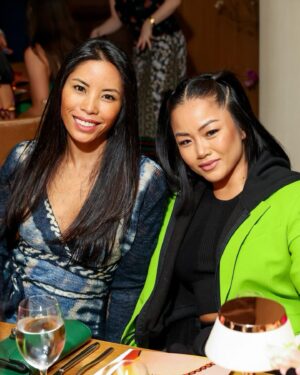 Bi Nguyen Instagram - Power moves with powerful women! Thank you @saks for celebrating #aapiwomen and @amandangocnguyen for hosting this beautiful dinner. #aapiheritagemonth #aapi #sisterhood

Styled by: @alala 
Shoes from: @alexanderwangny