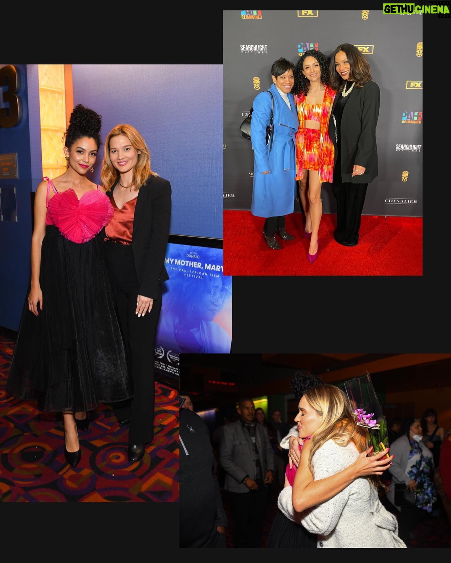 Bianca A. Santos Instagram - Premiere for @strongholdfilm at @paffnow with my wonderful team! Proud of our fearless director @julia.camara.writer, and fellow leads and co-producers @iamjaquelinefleming @oliverrayon. It takes a village. Thank you @bankole3 @susieq9296 @keithallenwest and all of the crew, love you all. Thank you to everyone who supported the film in any capacity - we are gratefully indebted to you! . We sold out the theater so they added a second screening 2/16 - link in bio . Special thanks to my glam team @bellaaacoleman @beauty_ritual and all the beautiful brands I got to wear 💞