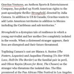 Bianca A. Santos Instagram - Produced a film ✔️ Got distribution ✔️‼️ Grateful for this partnership with @gravitasventures and our team for getting us here! @strongholdfilm will be streaming come AUGUST!