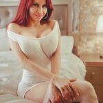 Bianca Beauchamp Instagram - Cosy for two. At ILOVEBIANCA 🔥 #redhead #smile #coquette #cute