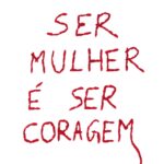 Bianca Comparato Instagram - obra da @paulacosta.art pra inspirar um final de semana que tem summit da @marieclairebr celebrando mulheres visionárias. E tenho a honra de participar junto a mulheres-coragem-visionárias—amigas @deborafalabellaoficial @marianaximenes @aandreiahorta com o nosso @cara.palavra
