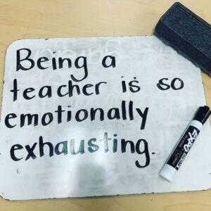 Bianca Golden Instagram - Being a teacher is HARD! Imagine creating a space for joy only for people to focus on how you're dressed. Ask the critical questions- are they qualified- WE ARE. Are their students learning & are they safe physically and emotionally-  THEY ARE! 

Worry less about our garments and more about the current state of education. 

FYI: our videos are made on dress down days 🙄
STOP FIGHTING WITH TEACHERS & EDUCATORS. We deal with enough.