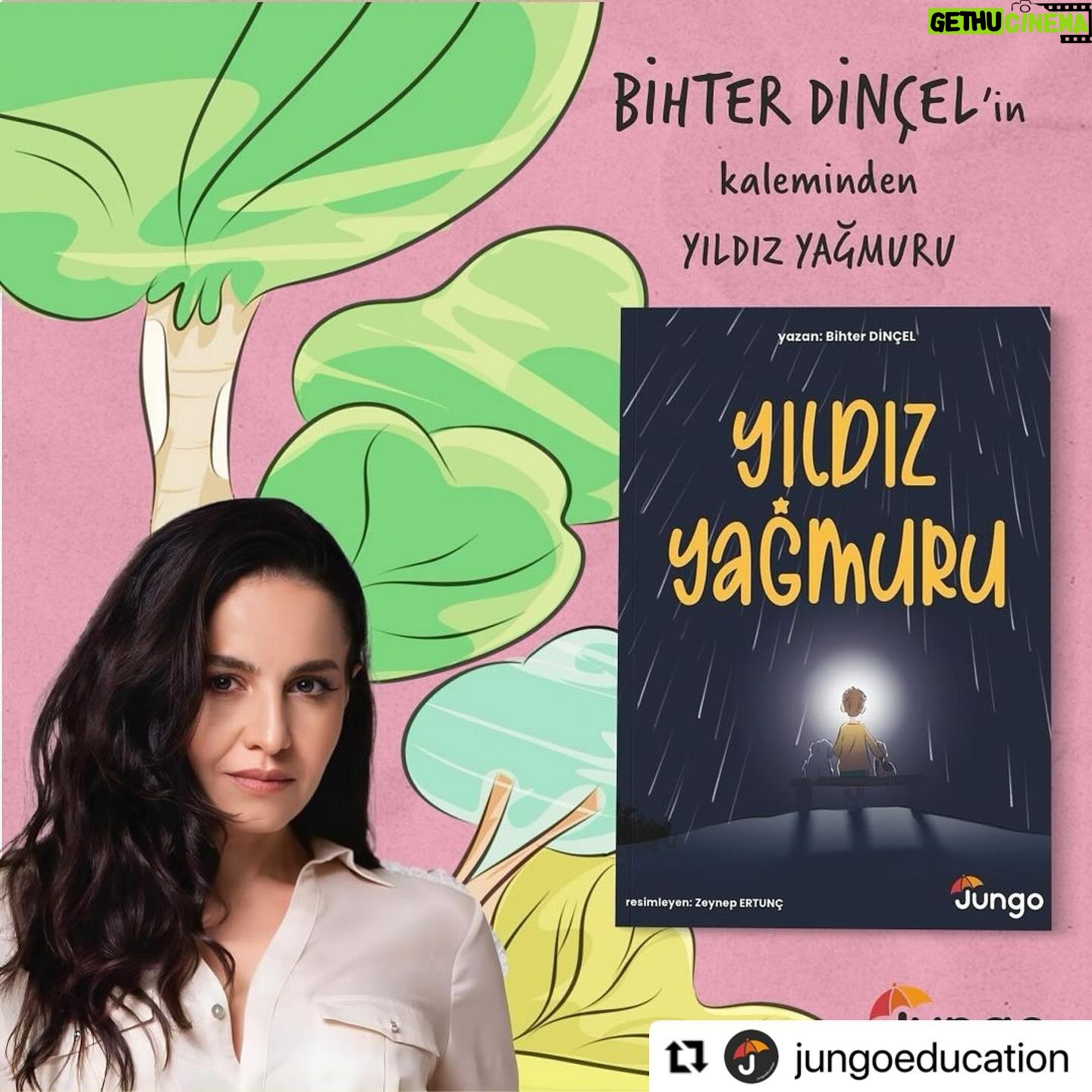 Bihter Dinçel Instagram - Bakın böyle de tatlı bi güzellik yapmışlar🥰❤️ Yeni çocuk kitabımı paylaşmak için daha güzel bi gün olamazdı evet😌❤️🙏🏻 #Repost @jungoeducation with @use.repost ・・・ Sevgili @bihterdincel ‘in yeni çocuk kitabı YILDIZ YAĞMUR’unu kendisinin doğum gününden daha özel bir günde sizlerle paylaşamazdık. Mutlu yıllar @bihterdincel 🍀🍀🎂🎂 Yağmur’un hayalleriyle dolu dünyasına girmeye ve seni Garip’le tanıştırmasına hazırmısınız ?